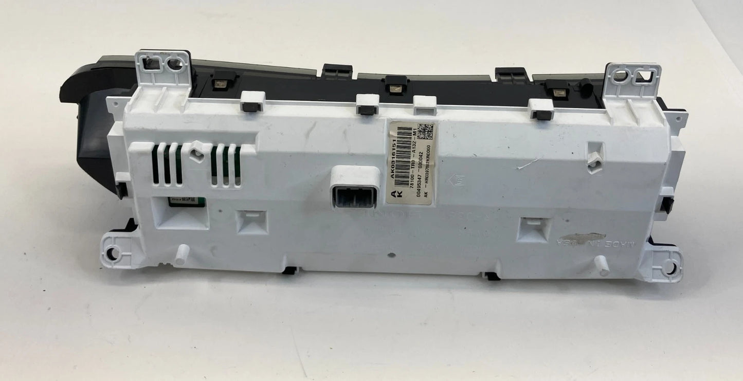 13-15 HONDA CIVIC DASH UPPER INSTRUMENT CLUSTER SPEEDOMETER GAUGES 96.449 MILES