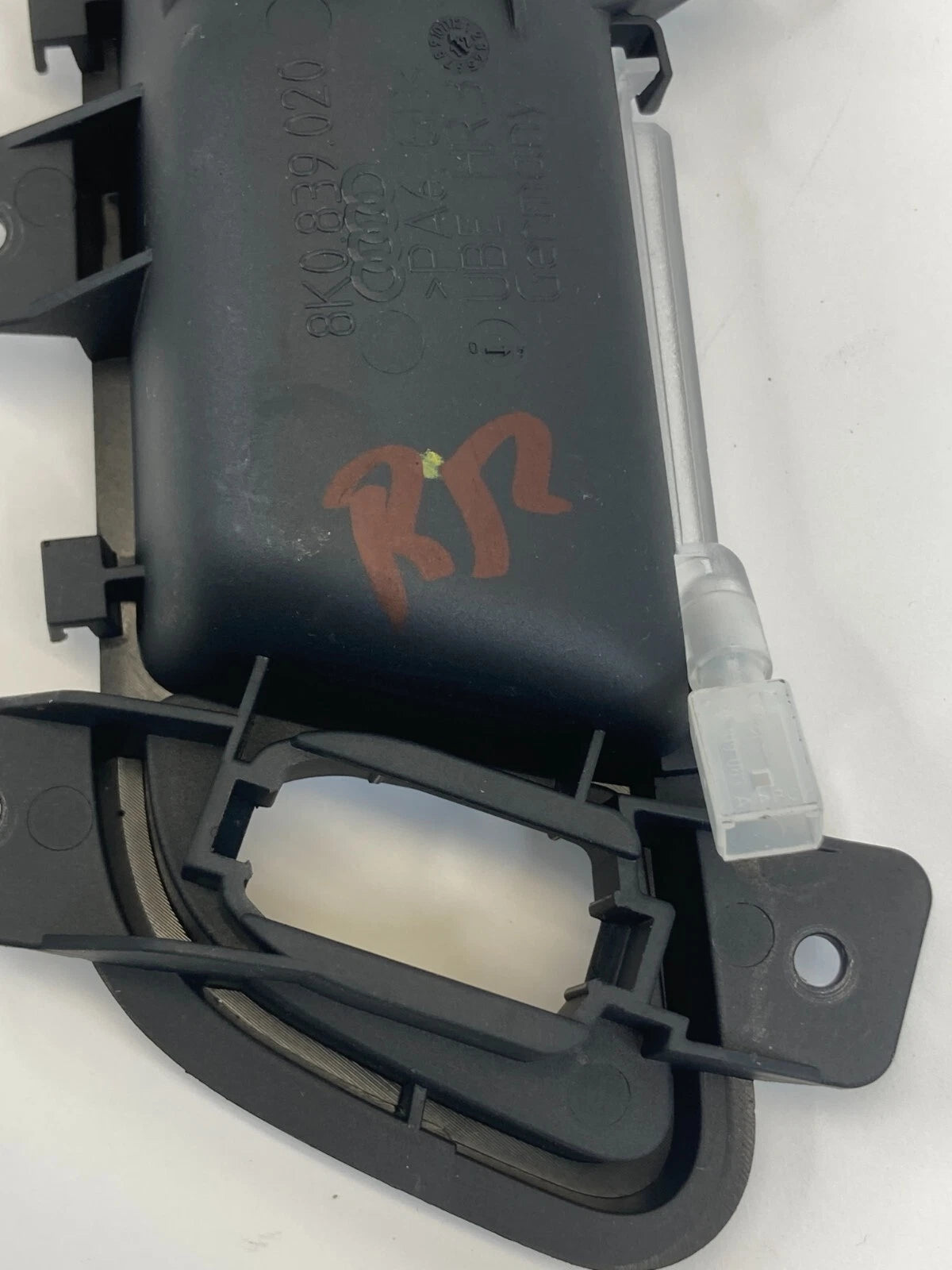 2009-2016 AUDI A4 REAR RIGHT SIDE INTERIOR INNER DOOR HANDLE ASSEMBLY 8K0-839-02