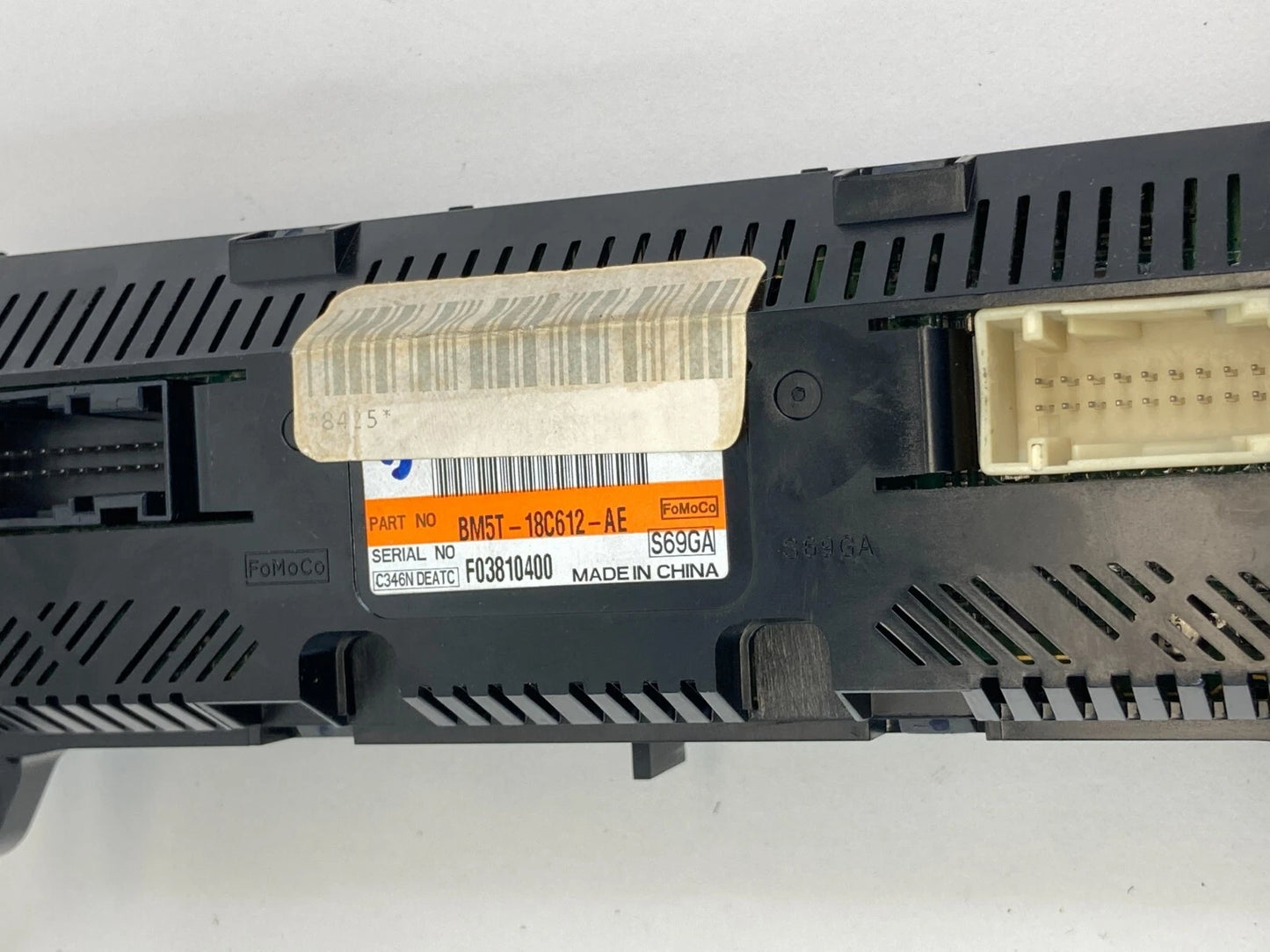 2012 2013 FORD FOCUS SEDAN AC HEATER TEMP CLIMATE CONTROL SWITCH BM5T18C612AE