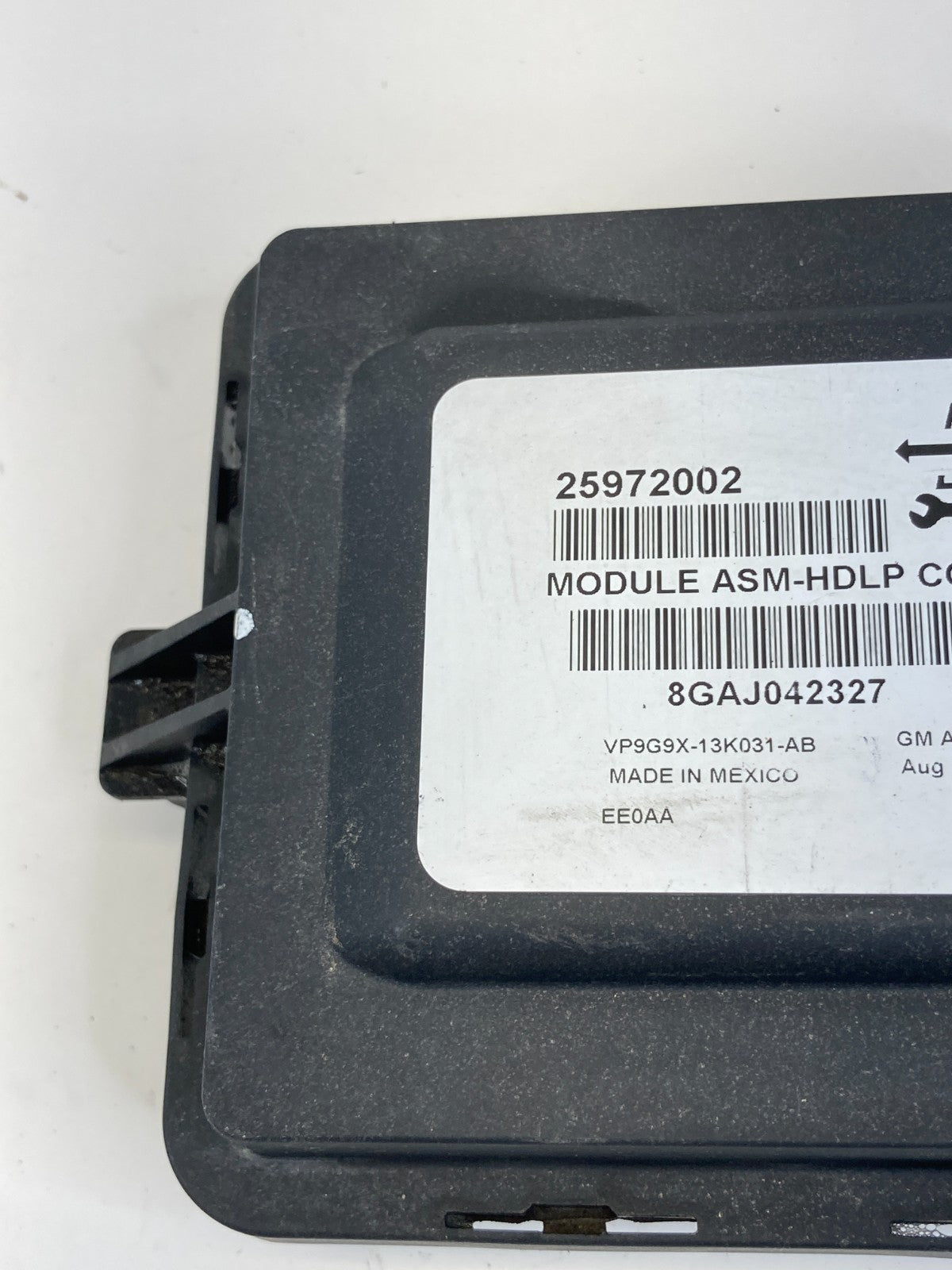 2009 09 Cadillac CTS Headlight Head Lamp Leveling Control Module 25972002 OEM