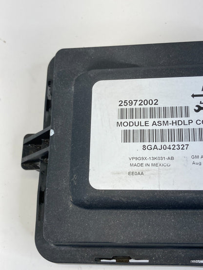 2009 09 Cadillac CTS Headlight Head Lamp Leveling Control Module 25972002 OEM