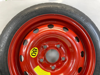 08-12 HYUNDAI ELANTRA EMERGENCY SPARE TIRE WHEEL COMPACT DONUT T125/80D15 96M