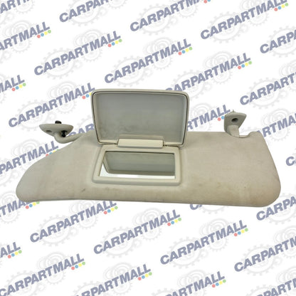 08-10 DODGE CHARGER FRONT LEFT DRIVER SIDE SUN VISOR SHADE W/ MIRROR GREY OEM