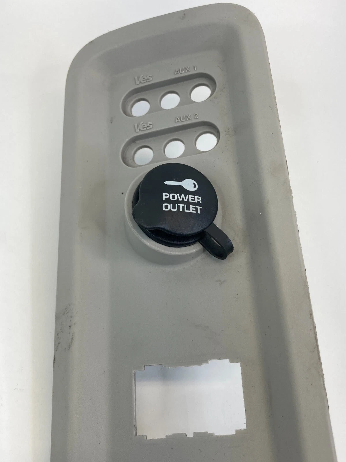 2008 2009 DODGE GRAND CARAVAN POWER OUTLET SOCKET COVER TRIM BEZEL 1CP83ES3AD