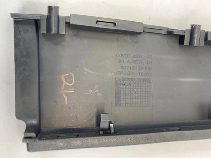 10 11 KIA SOUL REAR LEFT SIDE DOOR ARMREST TRIM COVER LEATHER 83710-2K000 OEM