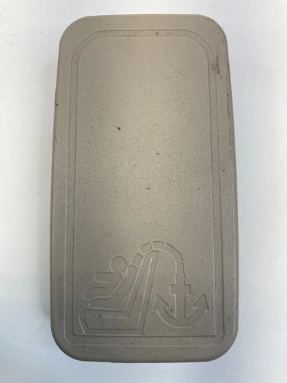 2006-2011 AUDI A6 REAR CHILD SEAT ANCHOR HOOK COVER TRIM CAP 4F0887301 OEM