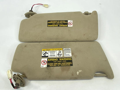 2007-2009 LEXUS RX350 04-06 RX330 ROOF LEFT & RIGHT SUNVISOR SUN VISOR SET OEM