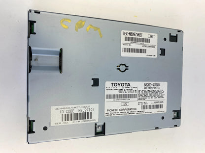 2010-2011 TOYOTA PRIUS RADIO SATELLITE RECEIVER XM MODULE OEM 86200-47040
