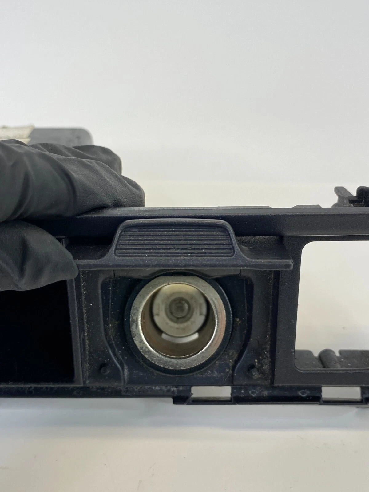07-12 ACURA RDX CENTER LOWER DASH STORAGE COMPARTMENT TRIM W/ POWER OUTLET OEM