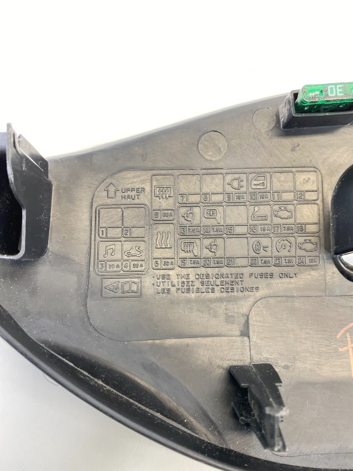 08-12 Mitsubishi Galant Dash Left Driver End Cap Cover Trim Panel MR590271ZZ OEM