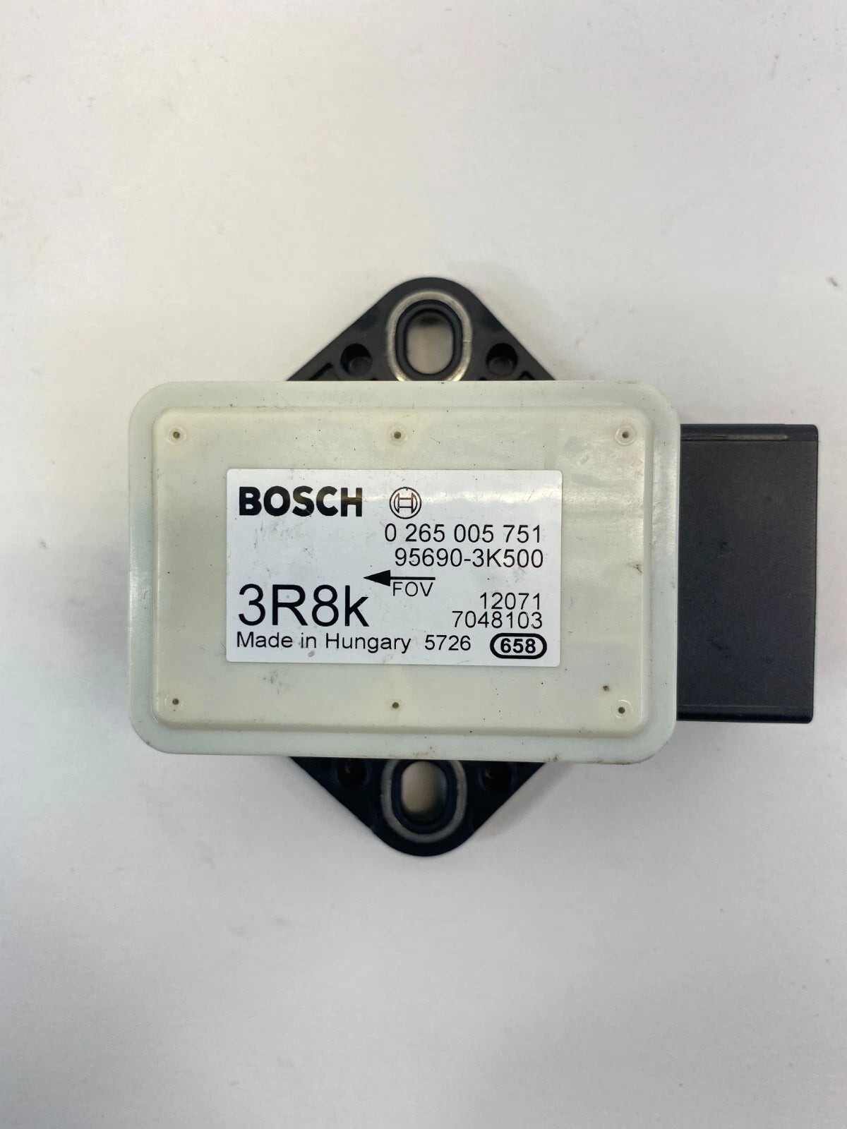 08-14 HYUNDAI SONATA 2.4L 16V SUSPENSION YAW RATE SENSOR MODULE UNIT 95690-3K500