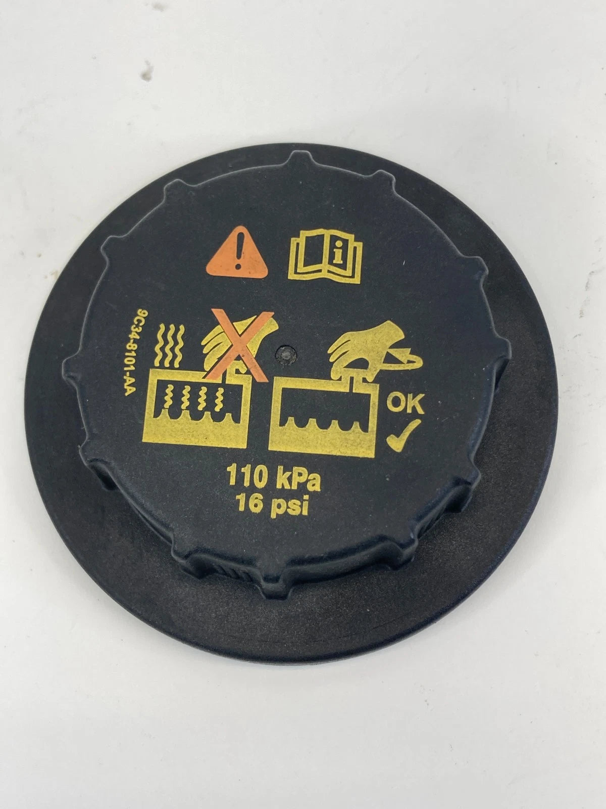 13-19 Ford Explorer Police Interceptor Utility Radiator Coolant Fluid Tank Cap