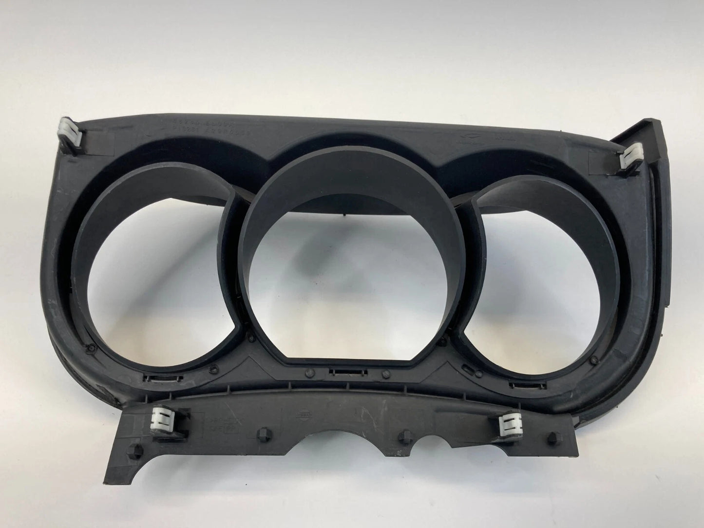 07-12 NISSAN VERSA SPEEDOMETER INSTRUMENT CLUSTER DASH BEZEL TRIM 68240EL00A OEM