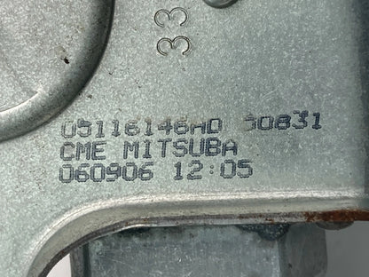 07-17 JEEP COMPASS REAR WIPER MOTOR LIFTGATE OEM FACTORY 5116146AD