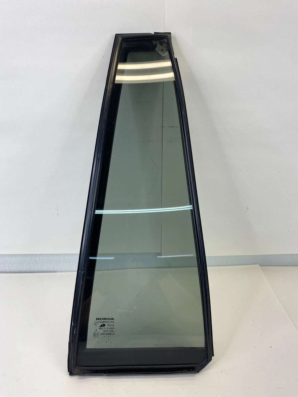 2003-2008 HONDA PILOT REAR RH RIGHT DOOR VENT WINDOW GLASS FIXED 73441S9VAA0 OEM