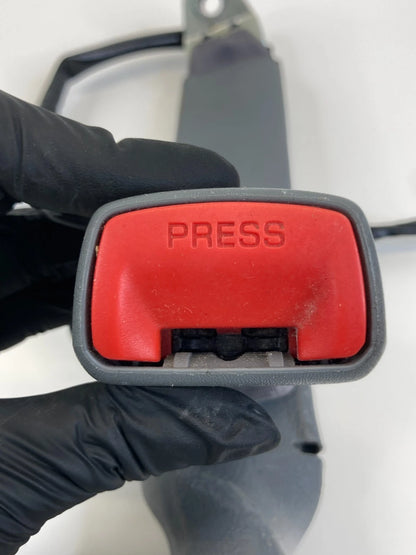 2005-2015 TOYOTA TACOMA FRONT RIGHT PASSENGER SIDE SEAT BELT BUCKLE GRAY OEM