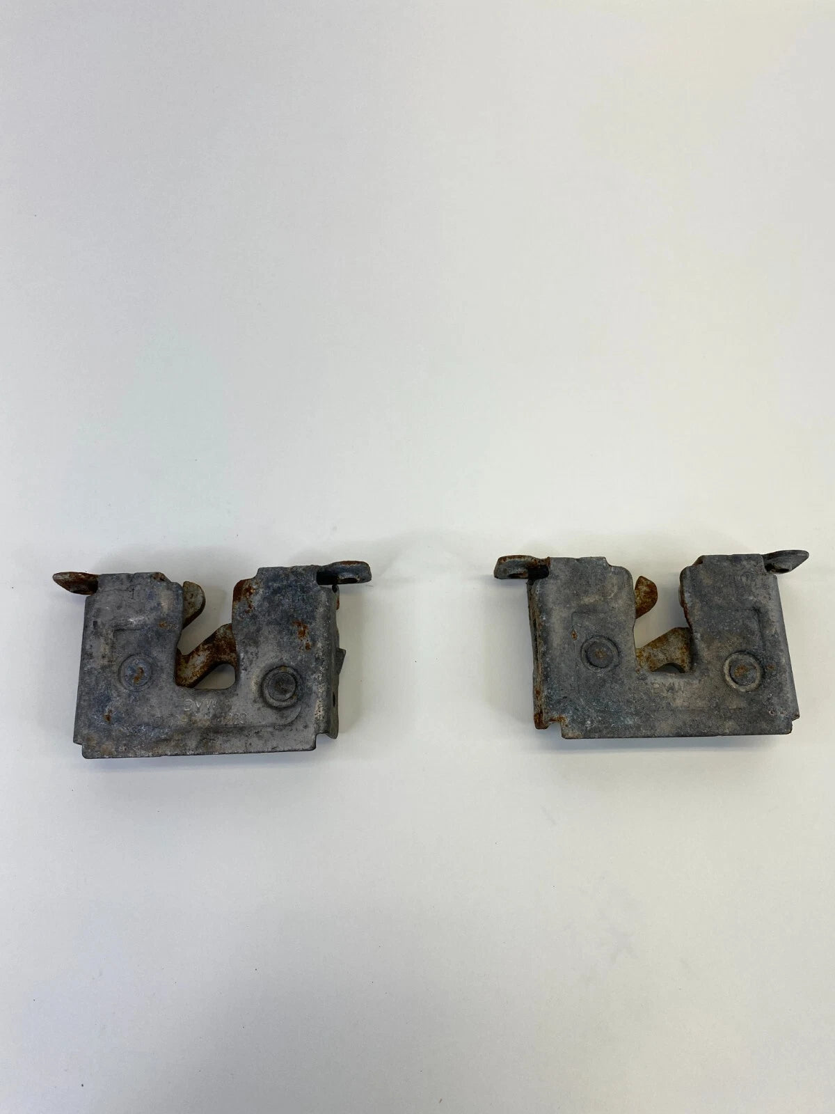 2007 2008 BMW 328XI FRONT HOOD LOCK LATCH RELEASE ACTUATOR PAIR SET OEM
