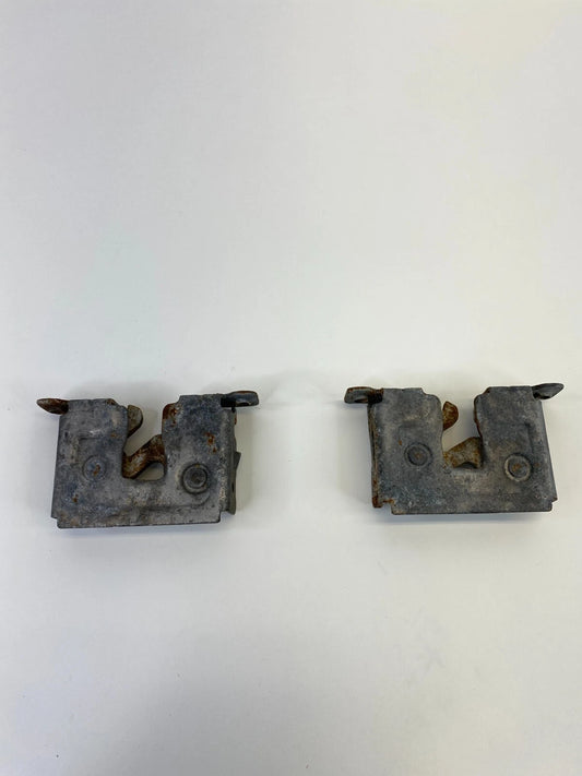 2007 2008 BMW 328XI FRONT HOOD LOCK LATCH RELEASE ACTUATOR PAIR SET OEM