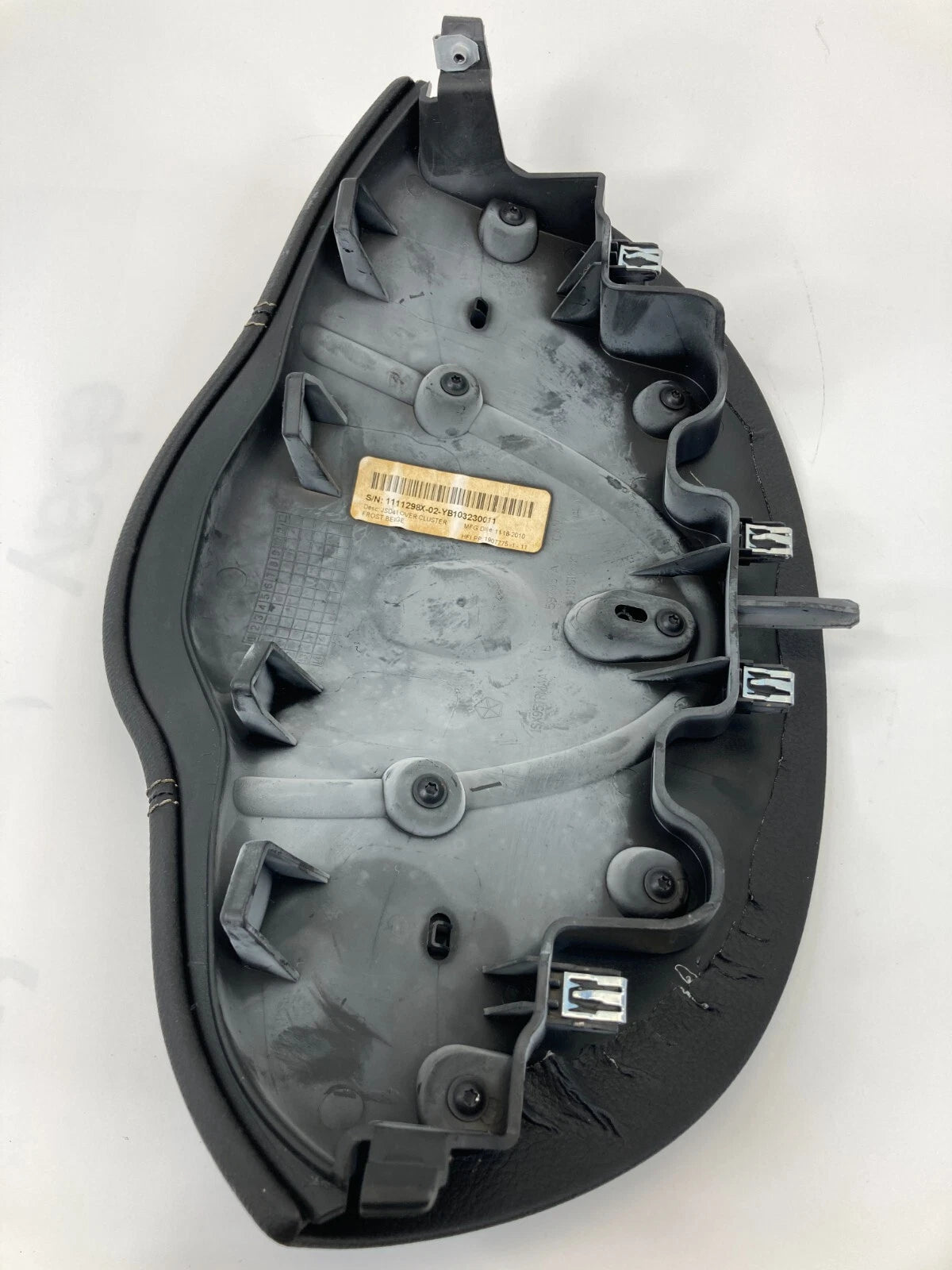 2011-2014 DODGE AVENGER DASH UPPER INSTRUMENT CLUSTER COVER BEZEL TRIM PANEL OEM