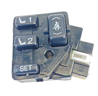 95-00 LEXUS LS400 FRONT LEFT SEAT MEMORY POSITION SEAT BELT ADJUSTMENT SWITCH