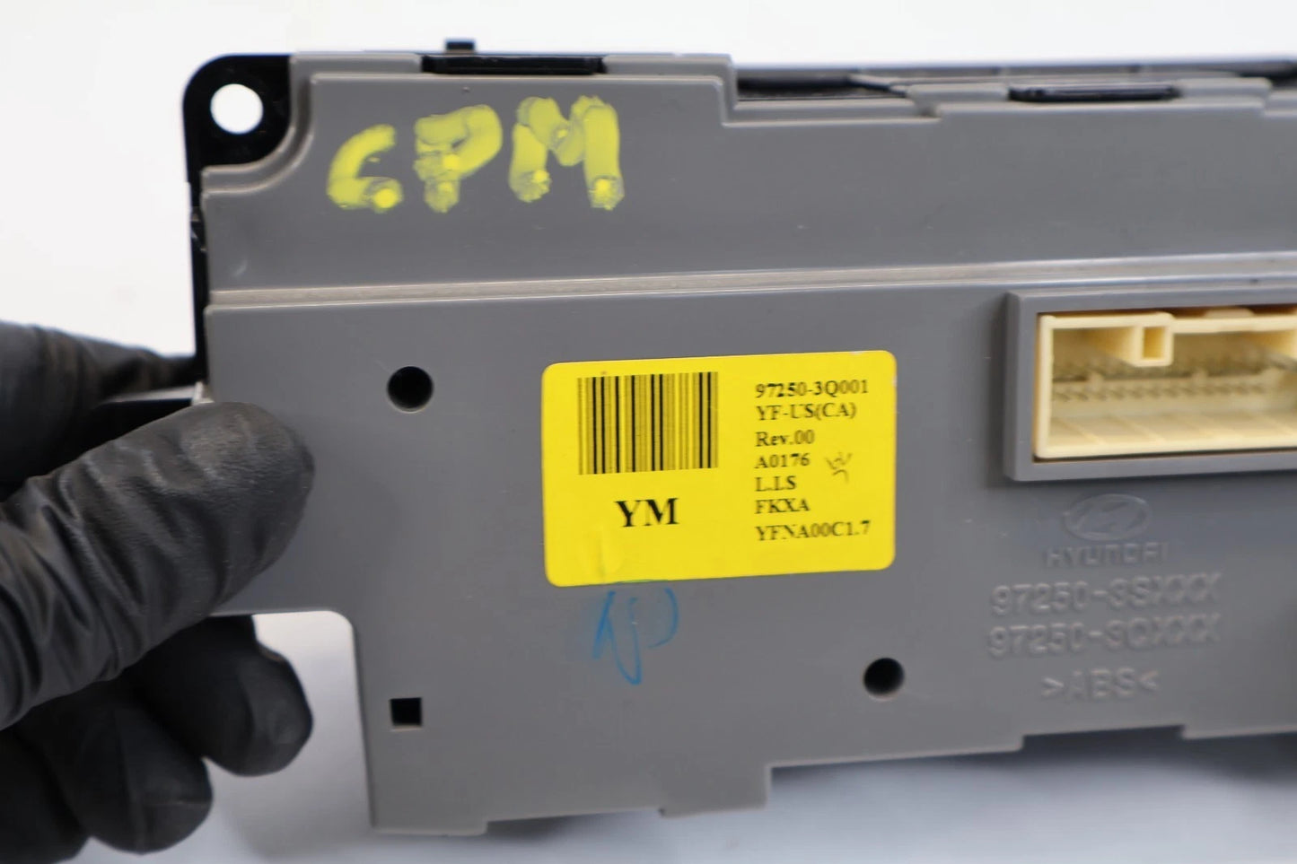 2011-2013 HYUNDAI SONATA HVAC AC HEATER CLIMATE CONTROL PANEL 97250-3Q001 OEM