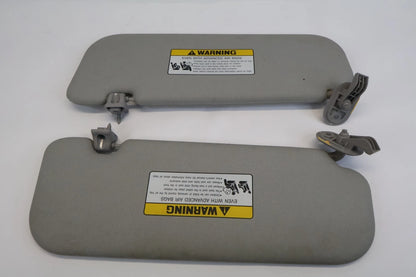 2014-2016 HYUNDAI ELANTRA SUNVISOR SUN VISORS SHADE SET PAIR LH RH W/ MIRROR OEM