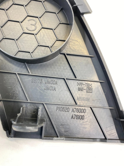 2008-2013 NISSAN ROGUE DASH PASSENGER SIDE SPEAKER COVER GRILLE 28176-JM00A OEM