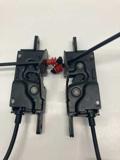 00-06 BMW X5 REAR LOWER LEFT & RIGHT TRUNK LID LATCH LOCK W/ CABLES 51248408964