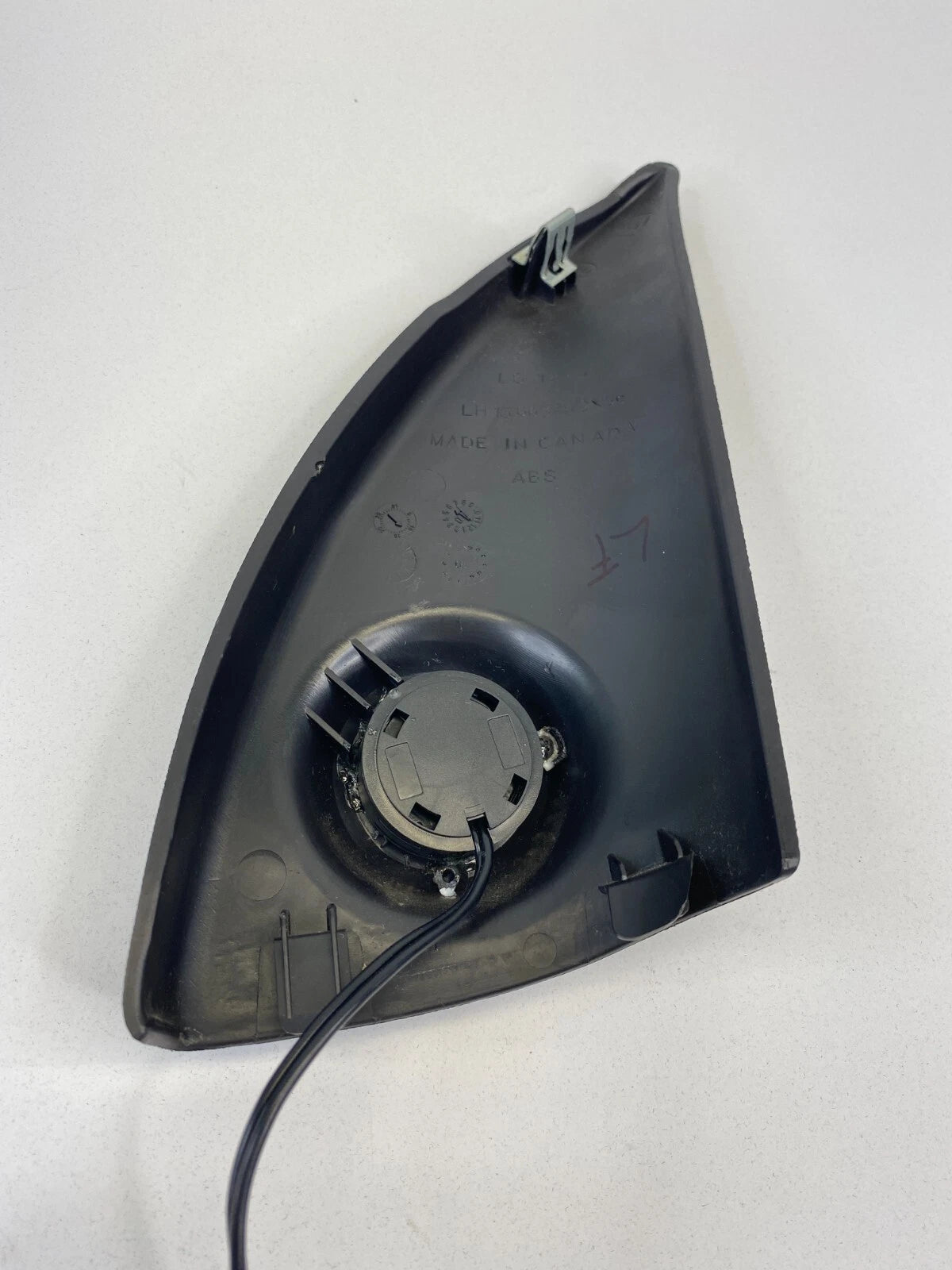 06-09 PONTIAC TORRENT CHEVY EQUINOX FRONT LEFT DOOR TWEETER MIRROR COVER TRIM