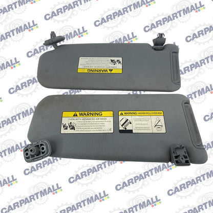 2011-2013 Kia Sorento Left & Right Sunvisor Driver Passenger Sun Visor Shade Set