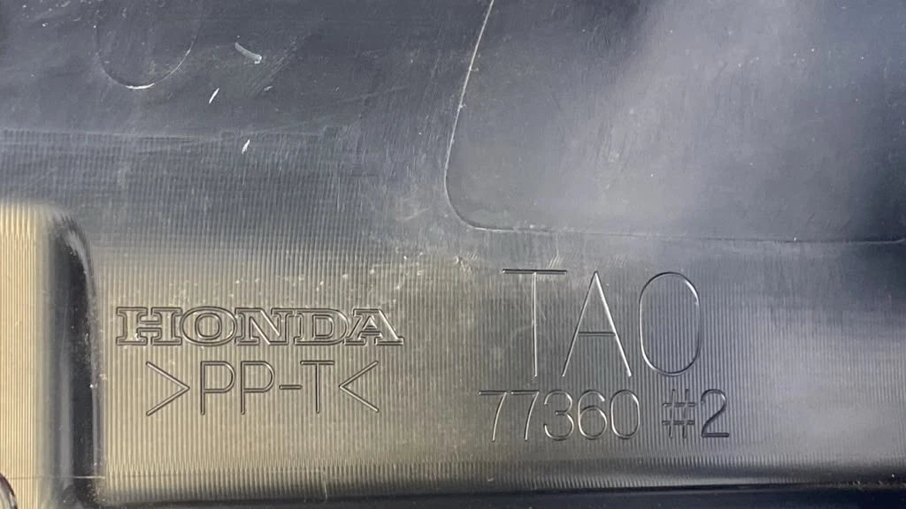 2008-2012 HONDA ACCORD STEERING COLUMN UPPER LOWER COVER SHROUD 77360-TA0 OEM