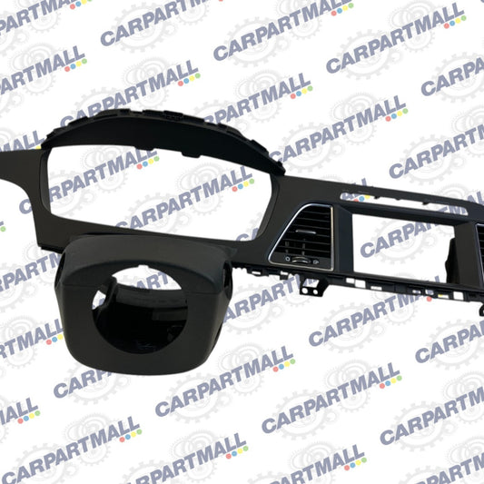 2015 2017 Hyundai Sonata Dash Upper Panel w/ Steering Column Cover & Air Vent