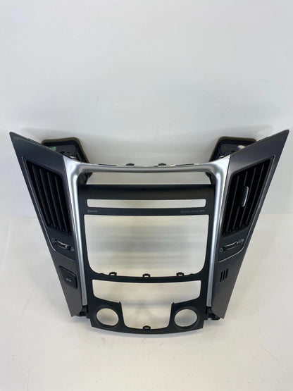 2012-2015 HYUNDAI SONATA BEZEL DASH RADIO PANEL CLIMATE CONTROL W/ AIR VENT OEM