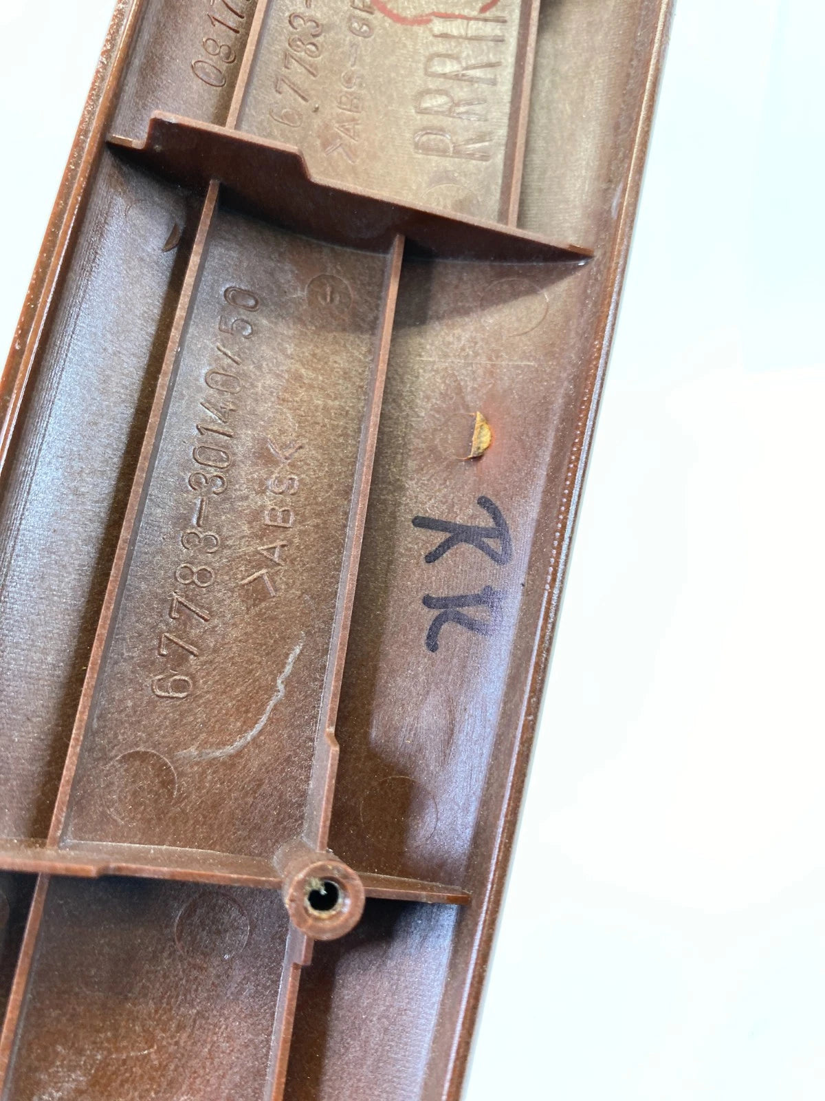 98-05 LEXUS GS300 REAR RIGHT DOOR PANEL TRIM MOLDING BEZEL WOOD 67783-30130 OEM