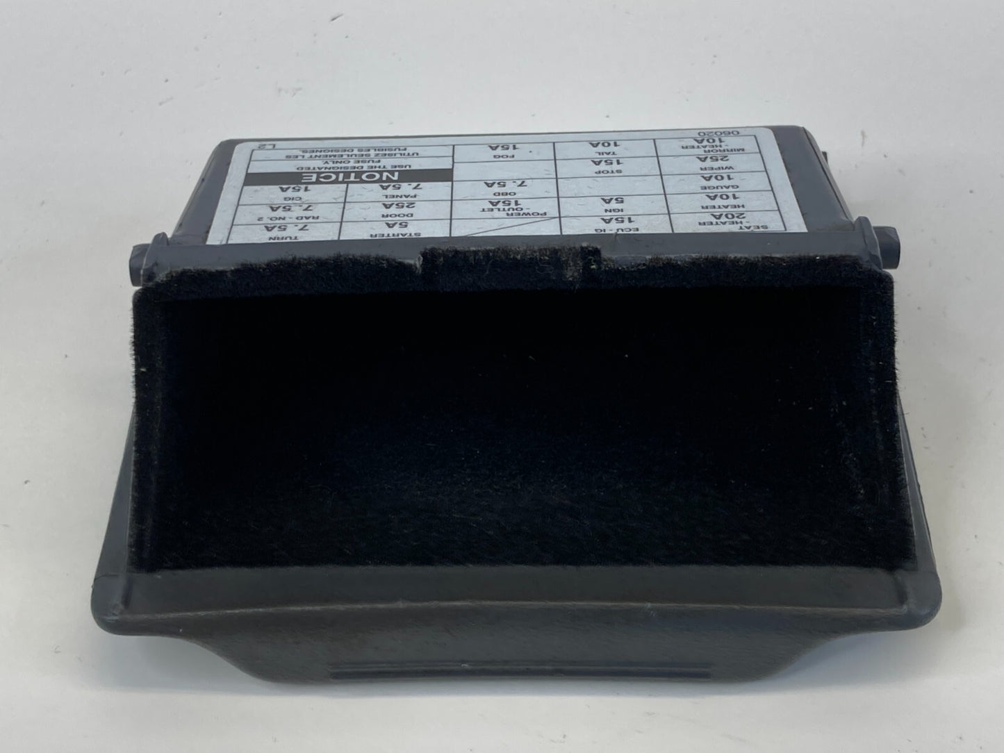 97-01 Toyota Camry Dash Storage Coin Pocket Fuse Access Cover Trim 55455AA010