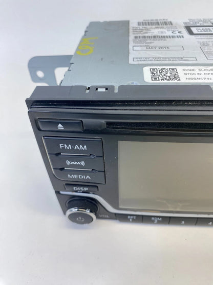 2015 NISSAN SENTRA AM/FM RADIO MP3/WMA 6-DISC CD PLAYER 28185-9MB0A OEM