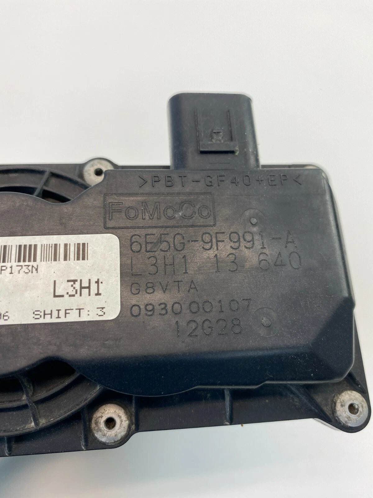06-09 FORD FUSION MERCURY MILAN 2.3L THROTTLE BODY THROTTLE VALVE 6E5G9F991A OEM