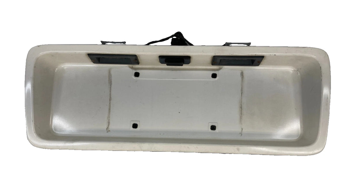 1993-1998 JEEP GRAND CHEROKEE REAR TRUNK LICENSE PLATE HOLDER GARNISH MOLDING