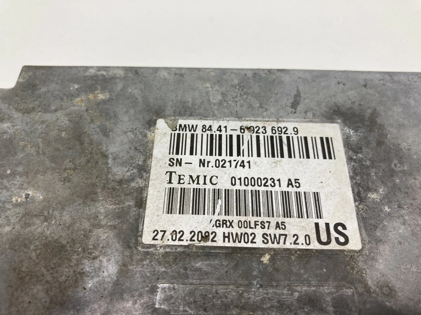 2002-2005 BMW 745I VOICE INPUT SYSTEM COMMUNICATION CONTROL OEM 844169236929