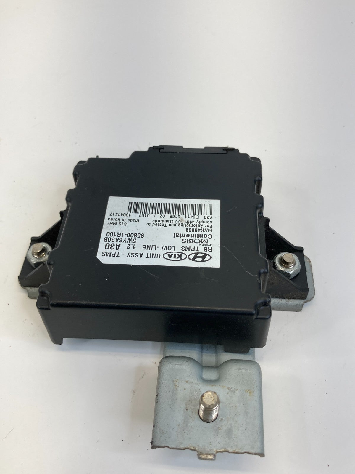 2012-2014 Hyundai Accent TPMS Tire Pressure Monitor Control Module 95800-1R100