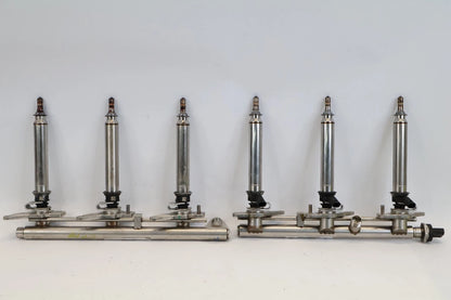 12-16 MERCEDES E350 3.5L V6 LEFT & RIGHT FUEL INJECTOR RAIL SET OEM A2760703995