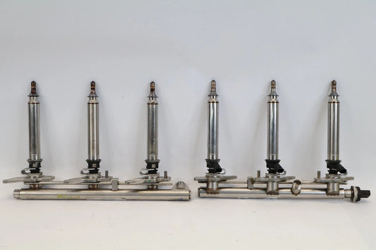 12-16 MERCEDES E350 3.5L V6 LEFT & RIGHT FUEL INJECTOR RAIL SET OEM A2760703995