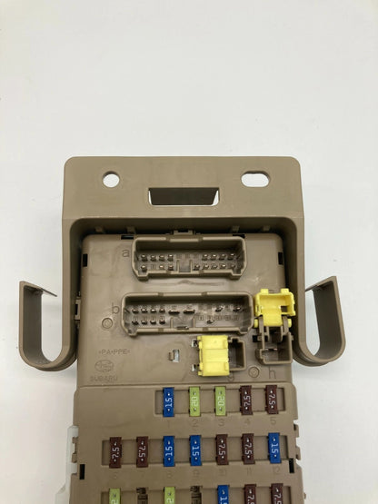 2010-2012 SUBARU OUTBACK 2.5L H4 UNDER DASH FUSE BOX RELAY JUNCTION BOX ASSEMBLY