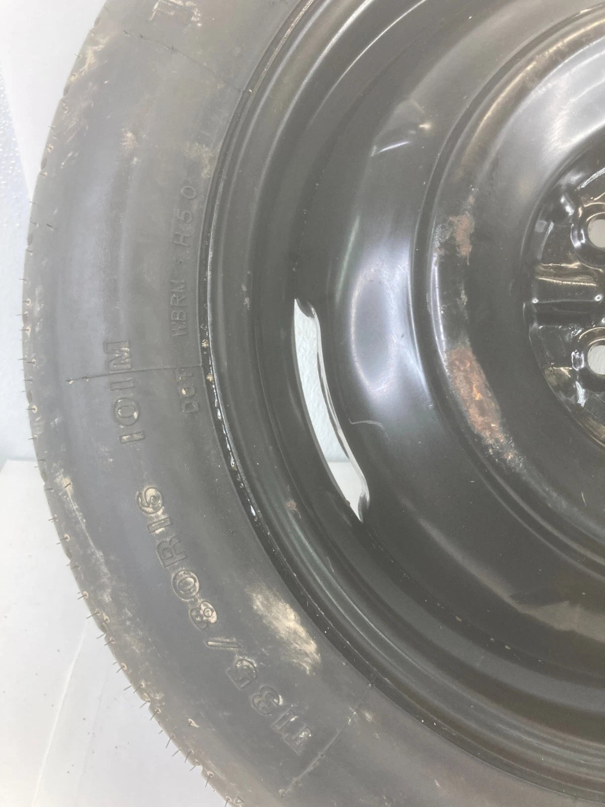 13-19 TOYOTA COROLLA EMERGENCY SPARE TIRE WHEEL DONUT COMPACT T135/80R16 101M