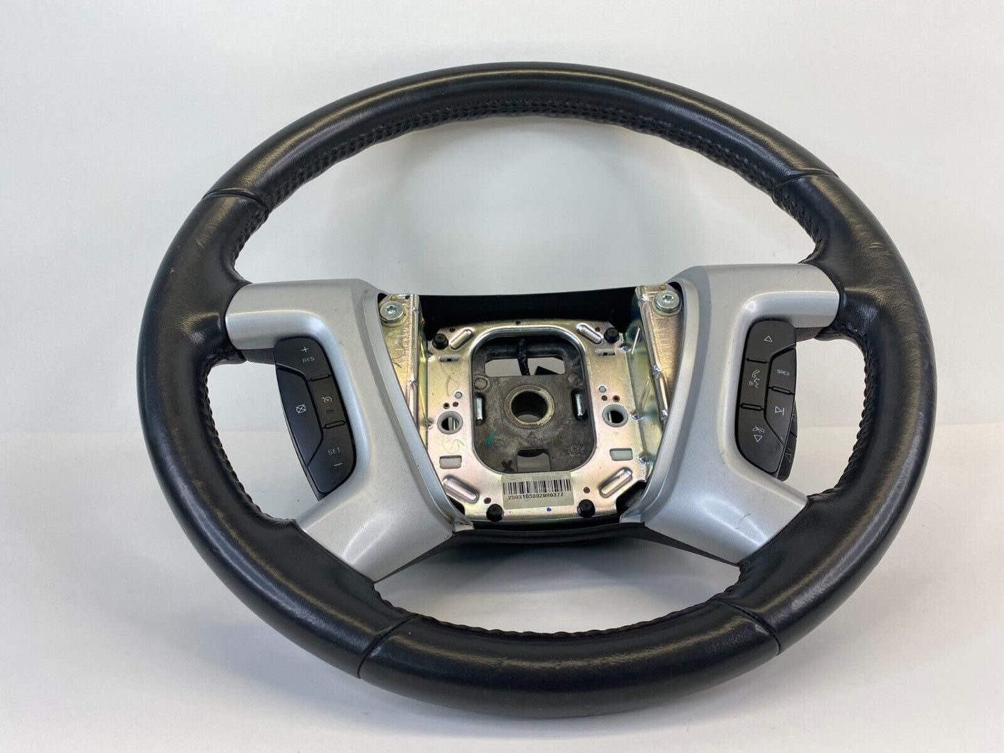 09-12 Chevy Traverse Steering Wheel W/ Cruise Controls & Radio Stereo Switches