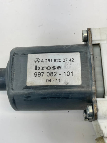 2005-2007 MERCEDES-BENZ ML500 FRONT LEFT SIDE DOOR POWER WINDOW MOTOR 2518200742