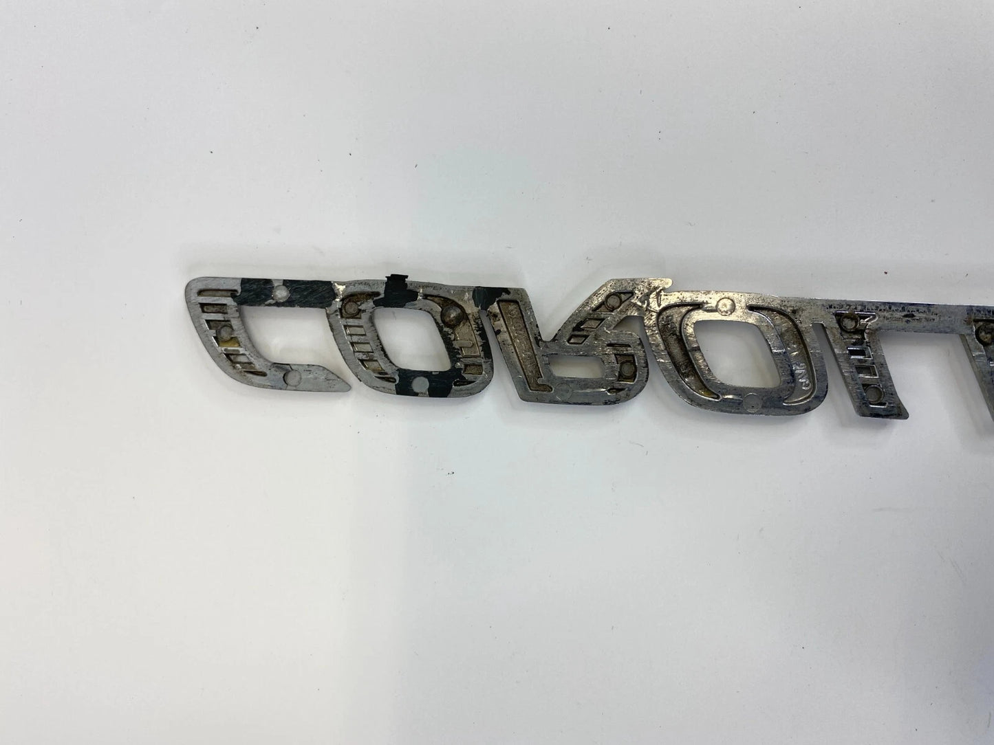 2003-2008 TOYOTA COROLLA REAR TRUNK LID NAMEPLATE EMBLEM BADGE OEM