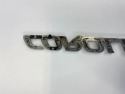 2003-2008 TOYOTA COROLLA REAR TRUNK LID NAMEPLATE EMBLEM BADGE OEM