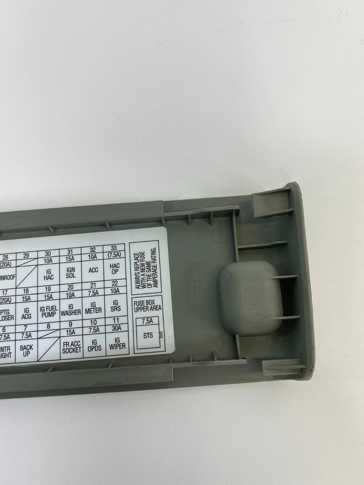05-10 HONDA ODYSSEY INTERIOR LEFT DASH FUSE BOX COVER LID TRIM PANEL SHJ-A0 OEM