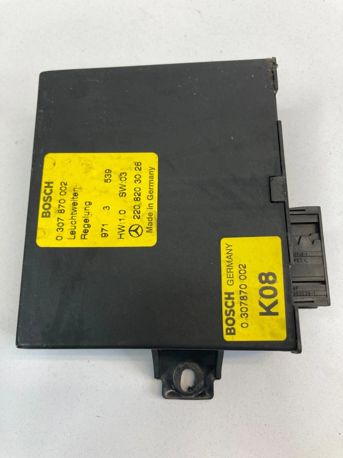 2000-2006 MERCEDES-BENZ S500 FRONT HEADLIGHT CONTROL MODULE UNIT OEM 2208203026